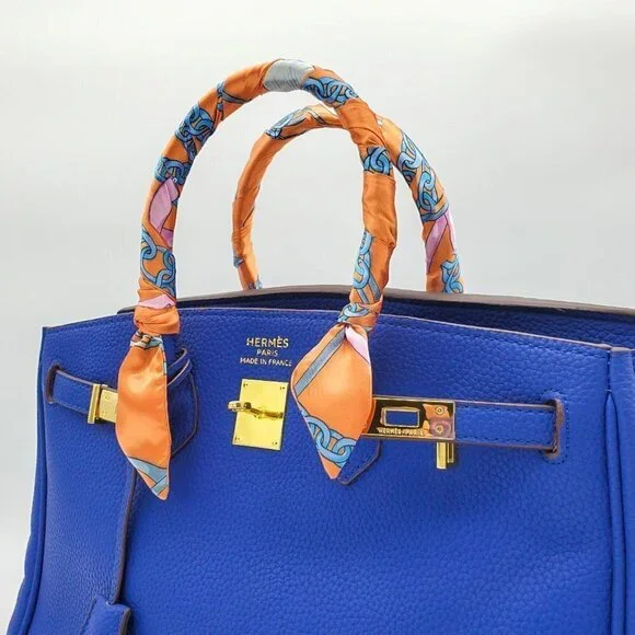 Skinny Scarf | Hand Bag, Neck Scarf (2 pieces) - Color Set #1 / Brand NEW - Picture 4 of 16